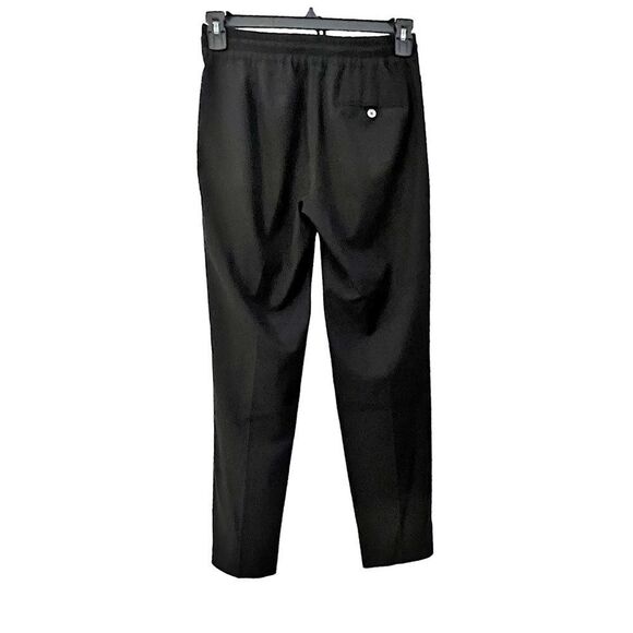 Zara Basics Black Drawstring Pants with Pockets size XS - Picture 2 of 9
